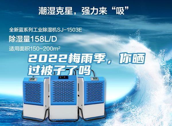 2022梅雨季，你曬過被子了嗎