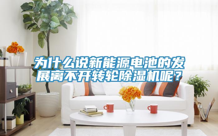 為什么說新能源電池的發(fā)展離不開轉(zhuǎn)輪除濕機呢？