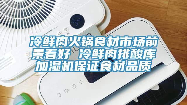 冷鮮肉火鍋食材市場(chǎng)前景看好 冷鮮肉排酸庫加濕機(jī)保證食材品質(zhì)