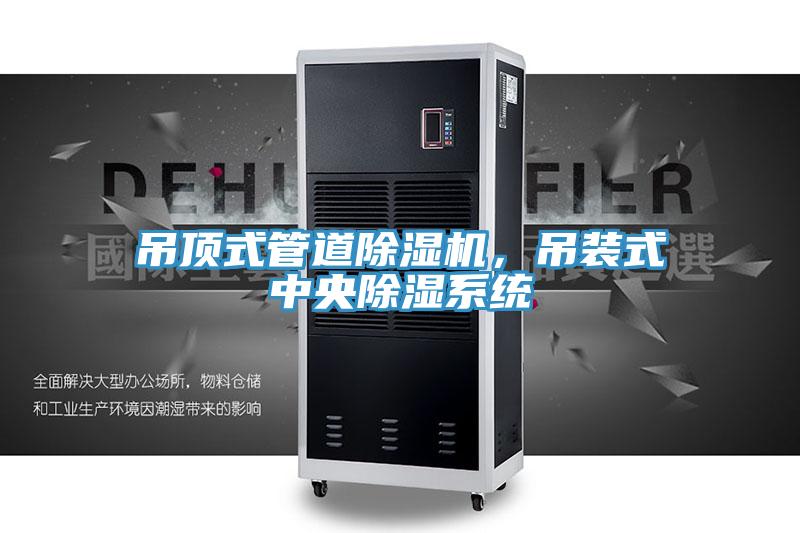 吊頂式管道除濕機，吊裝式中央除濕系統