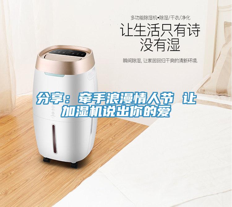 分享：牽手浪漫情人節 讓加濕機說出你的愛