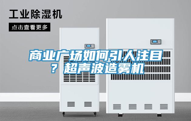 商業廣場如何引人注目？超聲波造霧機