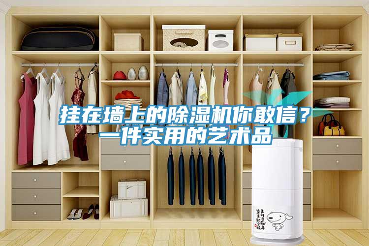 掛在墻上的除濕機(jī)你敢信？一件實用的藝術(shù)品