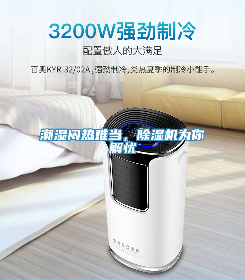 潮濕悶熱難當，除濕機為你解憂