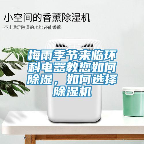 梅雨季節來臨環科電器教您如何除濕，如何選擇除濕機