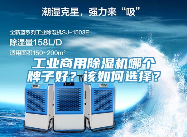 工業商用除濕機哪個牌子好？該如何選擇？