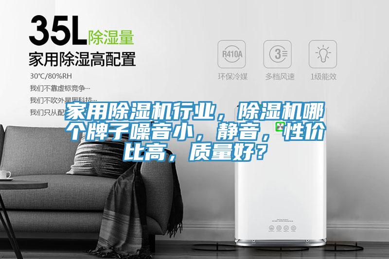 家用除濕機(jī)行業(yè)，除濕機(jī)哪個牌子噪音小，靜音，性價比高，質(zhì)量好？