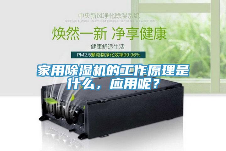 家用除濕機的工作原理是什么，應用呢？