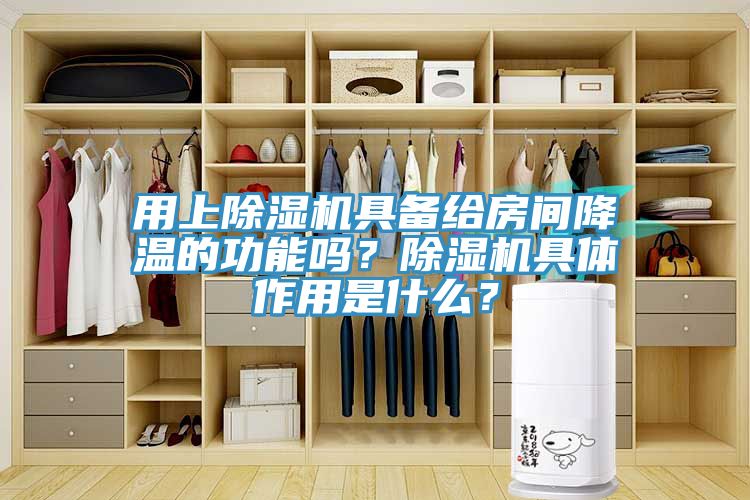 用上除濕機具備給房間降溫的功能嗎？除濕機具體作用是什么？