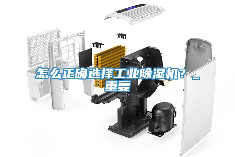 怎么正確選擇工業除濕機？_重復