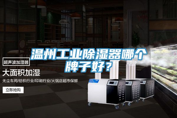 溫州工業除濕器哪個牌子好？