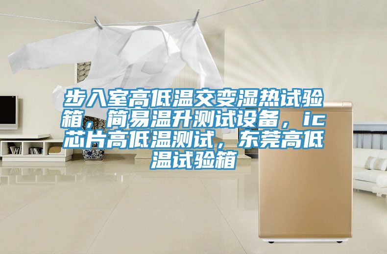 步入室高低溫交變濕熱試驗(yàn)箱，簡易溫升測試設(shè)備，ic芯片高低溫測試，東莞高低溫試驗(yàn)箱