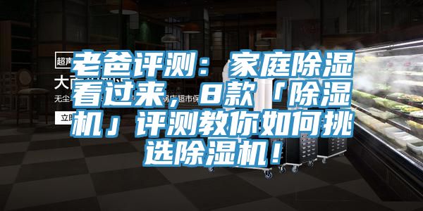老爸評(píng)測(cè)：家庭除濕看過來，8款「除濕機(jī)」評(píng)測(cè)教你如何挑選除濕機(jī)！