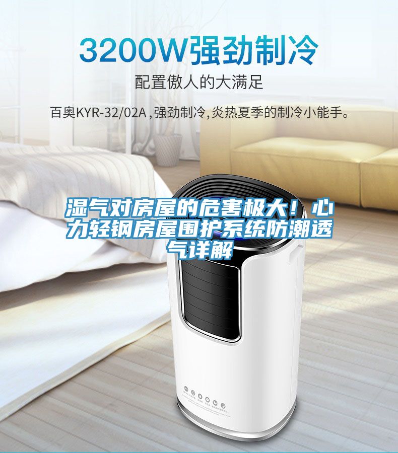 濕氣對(duì)房屋的危害極大！心力輕鋼房屋圍護(hù)系統(tǒng)防潮透氣詳解