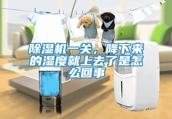 除濕機一關，降下來的濕度就上去了是怎么回事