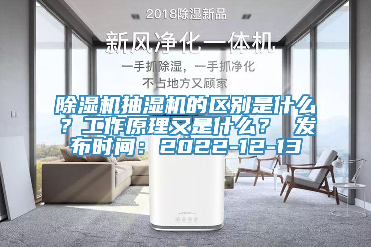 除濕機(jī)抽濕機(jī)的區(qū)別是什么？工作原理又是什么？ 發(fā)布時(shí)間：2022-12-13