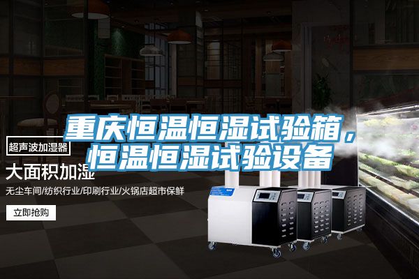 重慶恒溫恒濕試驗箱，恒溫恒濕試驗設備