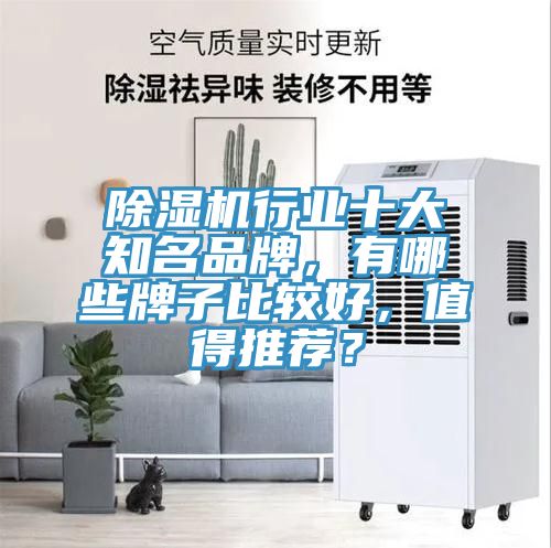 除濕機行業十大知名品牌，有哪些牌子比較好，值得推薦？